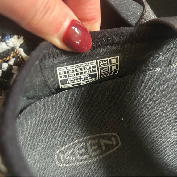 Keen Sienna Mary Jane slip on canvas shoes hiking outdoor 10.5 - Picture 5 of 6